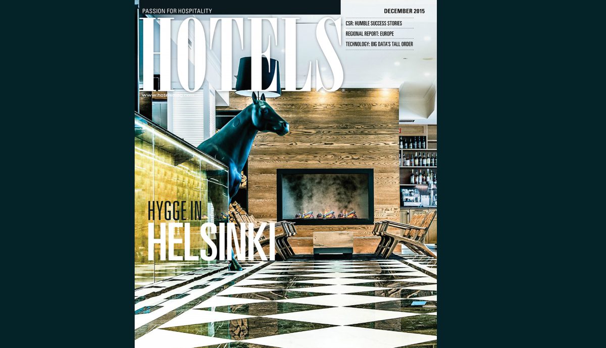 Lilla Roberts Hotels Magazine :n kannessa